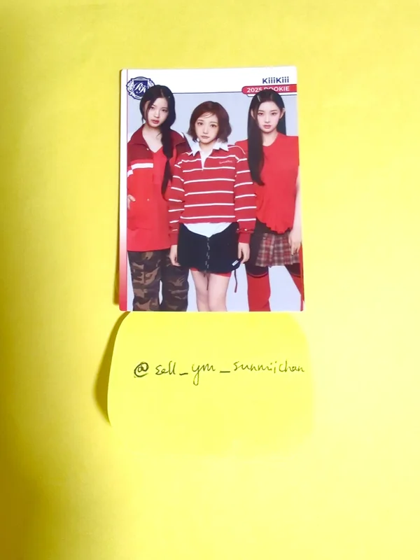 TELECA COLLECTION CARD 2025 K-POP ROOKIE BASE