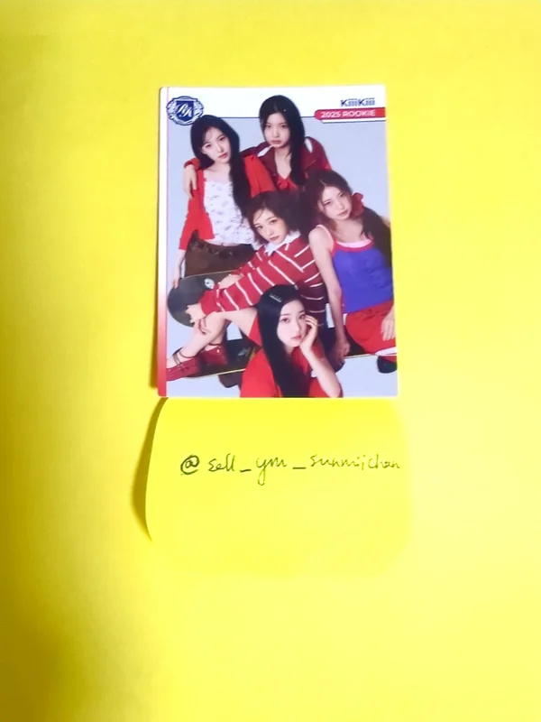 TELECA COLLECTION CARD 2025 K-POP ROOKIE BASE