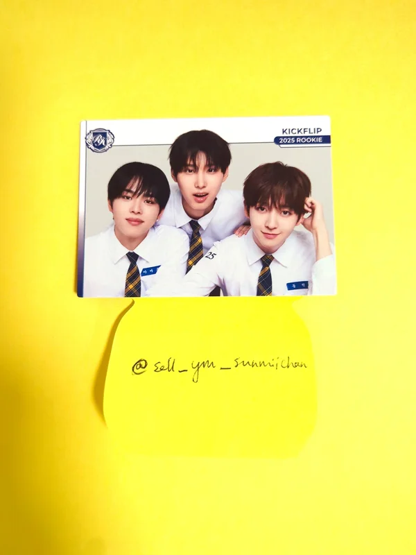 TELECA COLLECTION CARD 2025 K-POP ROOKIE BASE