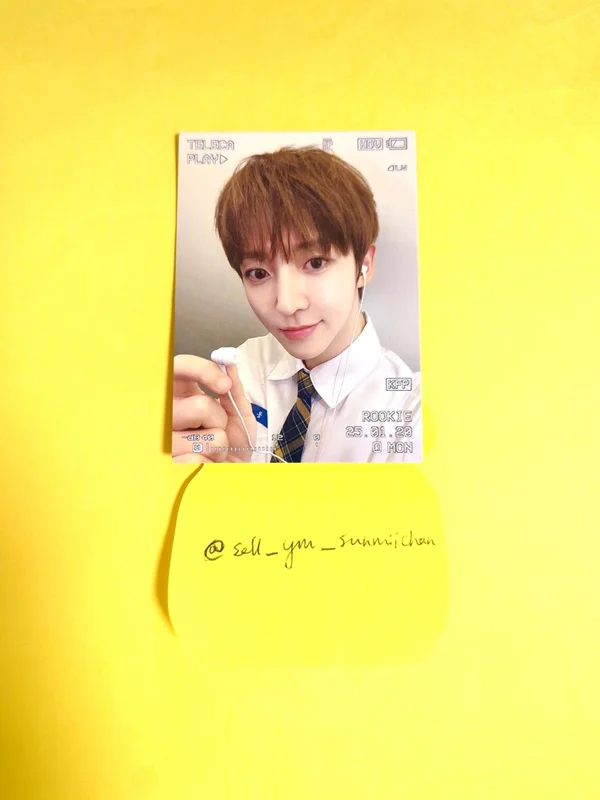 TELECA COLLECTION CARD 2025 K-POP ROOKIE RARE