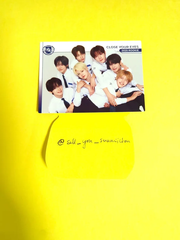 TELECA COLLECTION CARD 2025 K-POP ROOKIE BASE