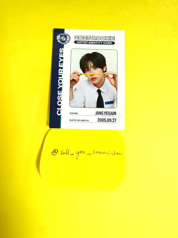 TELECA COLLECTION CARD 2025 K-POP ROOKIE RARE