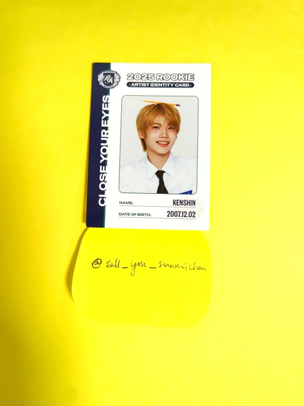 TELECA COLLECTION CARD 2025 K-POP ROOKIE RARE