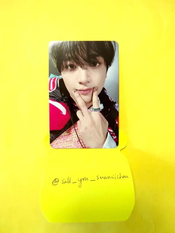 Pocamarket, NCT HAECHAN ISTJ Poster Ver. K-pop Photocard