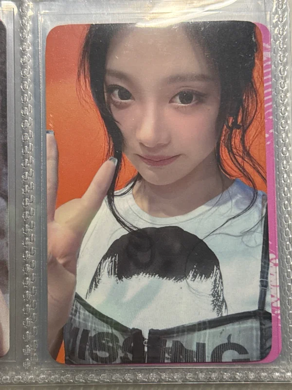 Ningning whiplash DEAR MY MUSE fansign