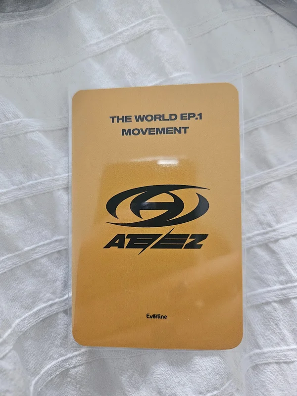 ATEEZ SAN 'THE WORLD EP.1 : MOVEMENT EVERLINE' Photocard | Sold by