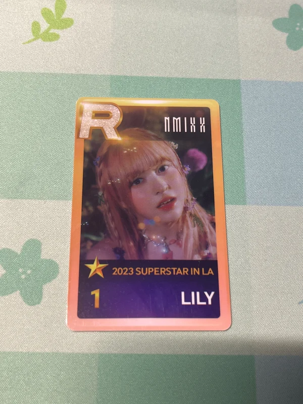 SUPERSTAR JYP IN LA LILY PVC PHOTOCARD