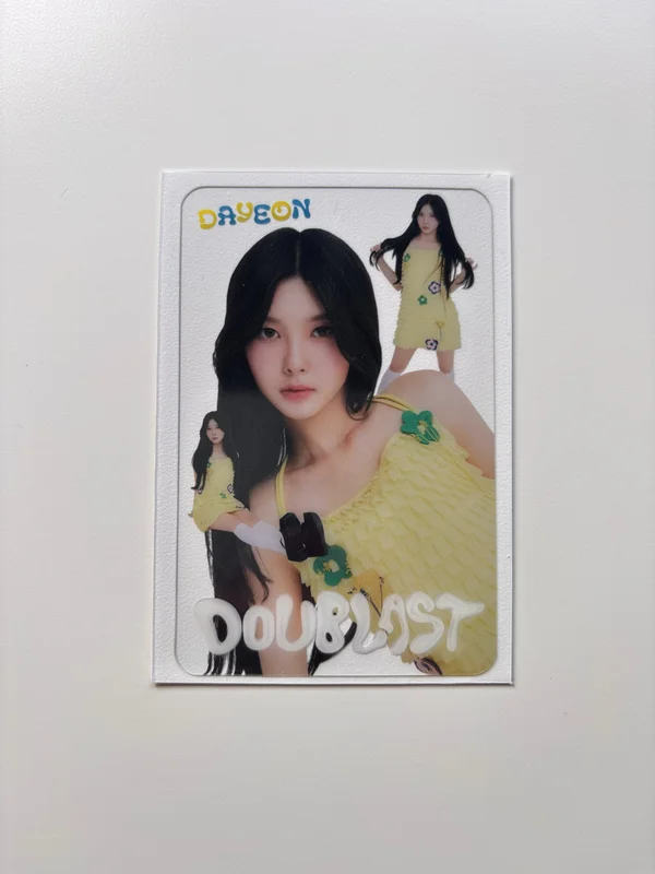 DOUBLAST Clear Photocard