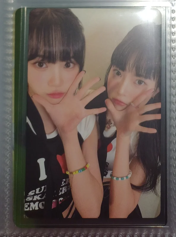 le sserafim eunchae & chaewon unforgiven weverse albums ver. album pc